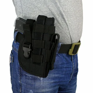 Tactical Pistol Holster Right Hand Molle Waist Belt Holster for Glock 1911 - Picture 1 of 11