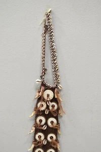 Papua Neuguinea Halskette Kauri Konus Muschel Status Halskette - Bild 1 von 7