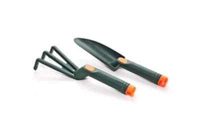 Pflanz-Set Harke Schippe  Blumenkelle Pflanzschaufel Gartenschaufel aus Kunststo - Bild 1 von 2