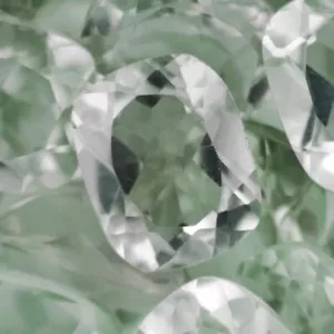 LIGHT GREEN AMETHYST 12 x 10 MM CUSHION CUT SOLD PER STONE F-1512 - Picture 1 of 1