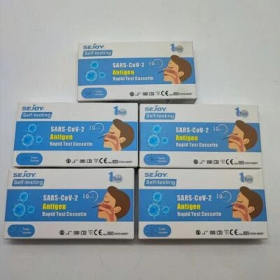 SEJOY Corona Antigen Laientest. 5er Pack Schnelltest (AT1269/21)(CE1434) MHD