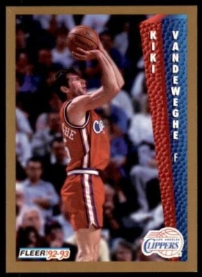 1992-93 Fleer Kiki Vandeweghe . Los Angeles Clippers #359 - Image 1 of 2