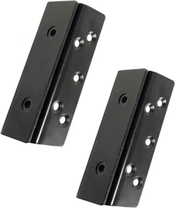 Bed Frame Bed Post Double Hook Slot Hardware Attachment Bracket for Wooden Bed-S - Picture 1 of 7
