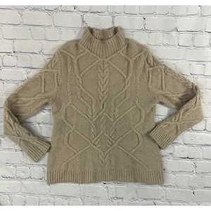 Dries Van Noten Lambs Wool Cable- Knit Sweater - Picture 1 of 10