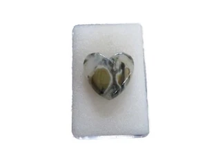 Ozean Jaspis Herz Cabochon 21,7x23 mm 22 ct. Nr. U30667 - Bild 1 von 1