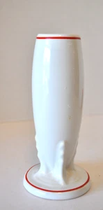 Homer Laughlin Fiesta Fiestaware 6 1/4" White Holiday Bud Vase Retired Rare - Picture 1 of 8