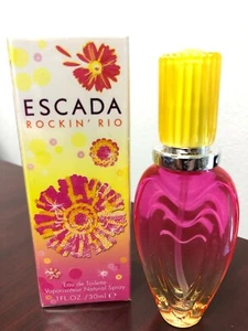 ** VINTAGE ** ESCADA ROCKIN' RIO by SCANNON S.A 1.0 oz / 30 ML EDT Spray Sealed - Picture 1 of 6