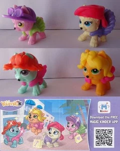 SERIE COMPLETA DOG'S SHOPPING (FS013 - FS016) + 4 BPZ KINDER ITALIA 2015/2016  - Imagen 1 de 1