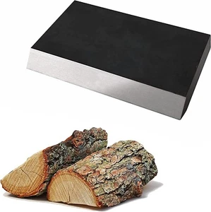 Log Splitter Wedge - Manual - 6"(L) X 4"(W) X 1"(Thick) - Wood Splitting Wedges - Picture 1 of 6