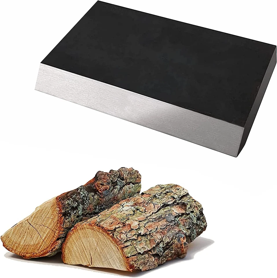 Log Splitter Wedge - Manual - 6"(L) X 4"(W) X 1"(Thick) - Wood Splitting Wedges - Image 1 of 4