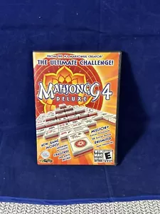 Mahjong 4 Deluxe PC Win Mac DVD-Rom The Ultimate Challenge - Picture 1 of 3