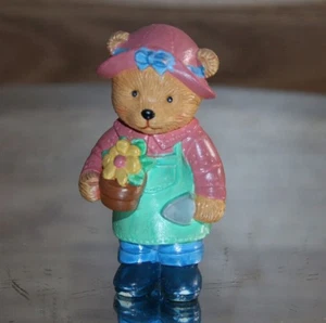 Hobby Bear Gardening Figurine AVON Gift Collection no hook - Picture 1 of 11