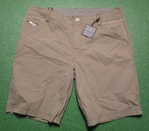 Kuhl RhinoTek Herren Cargo Shorts, beige, Polyester, Mischung Gr. 36, NEU - Bild 1 von 6