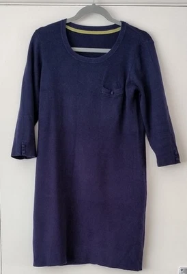 Laura Ashley Cotton & Cashmere Blend Knit Dress Size 10 - Image 1 of 4