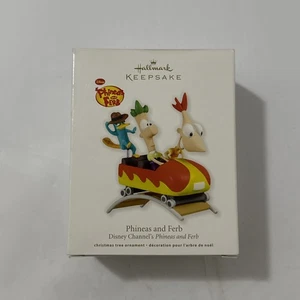 Hallmark Andenken 2011 Disneys Phineas und Ferb Weihnachtsschmuck mit Box - Bild 1 von 13