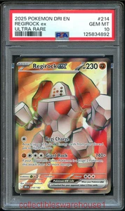 Pokemon Destined Rivals Regirock ex 214 PSA 10 - Bild 1 von 2