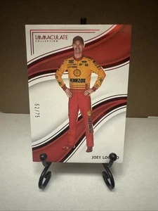 2023 Panini Chronicles Immaculate Red Joey Logano #88 Team Penske NASCAR /75 - Picture 1 of 2