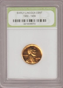 1936 US Liberty Lincoln Wheat 24k Gold Plated Cent Penny Collection Coin NICE 10 - Picture 1 of 1