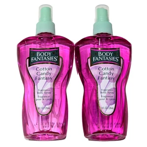 2er Pack Body Fantasies Cotton Candy Fantasy Duft Körperspray 8oz - Bild 1 von 1