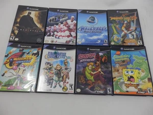 Lote de 8 Nintendo Gamecube Scooby Doo Final Fantasy Bomberman Dragons Lair - Imagen 1 de 12