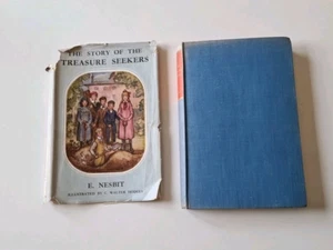 THE STORY OF THE TREASURE SEEKERS E Nesbit - Ernest Benn HB - C Walter Hodges - Picture 1 of 10