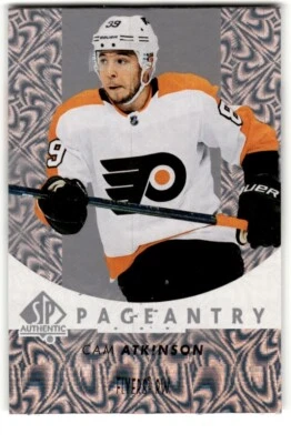 Cam Atkinson 2022-23 SP Authentic Pageantry #P-31 Philadelphia Flyers - Image 1 of 2