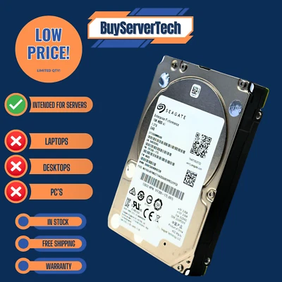 Seagate ST1200MM0088 1.2TB 10K SAS 12Gbps 2.5" HDD | 128MB | 512n | 1YR Warranty - Image 1 of 4