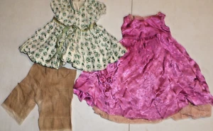 Vintage Doll Clothes ~ Gown ~ Dress~ Bloomers ~ Size for medium to large dolls - Picture 1 of 7