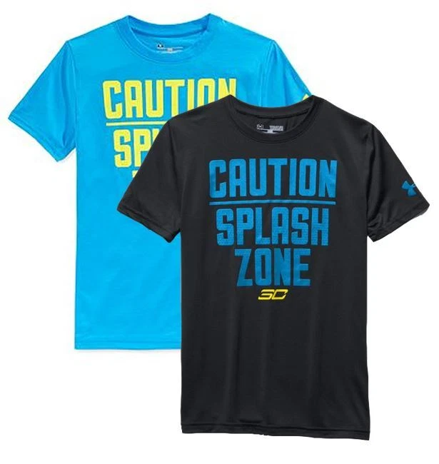 Under Armour Youth Boy's SC30 (Stephen Curry) Caution Splash Zone T-Shirt - Image 1 of 1