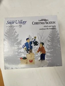 ^ DEPT 56 CHRISTMAS VACATION - CLARK & RUSTY - CONTINUING TRADITION - NEW in BOX - Picture 1 of 2