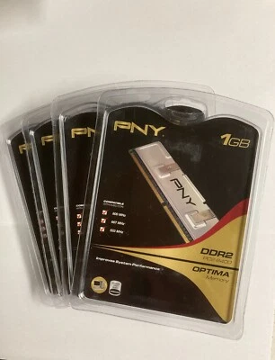 PNY (Set of 6x1GB) DIMM 240-pin 800 MHz DDR2 Memory (MD1024SD2-800) RAM - Image 1 of 3