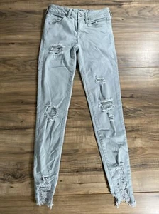 AE American Eagle Outfitters Super Stretch Low Rise Jegging Women's Size 2 - Picture 1 of 10