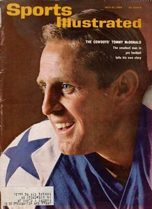 27 luglio 1964 Tommy McDonald Dallas Cowboys SPORT ILLUSTRATO - Foto 1 di 1