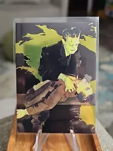 FRANKENSTEIN Universal Monsters Illustrated MONSTERCHROME Card #M3 Topps 1994 - Picture 1 of 7