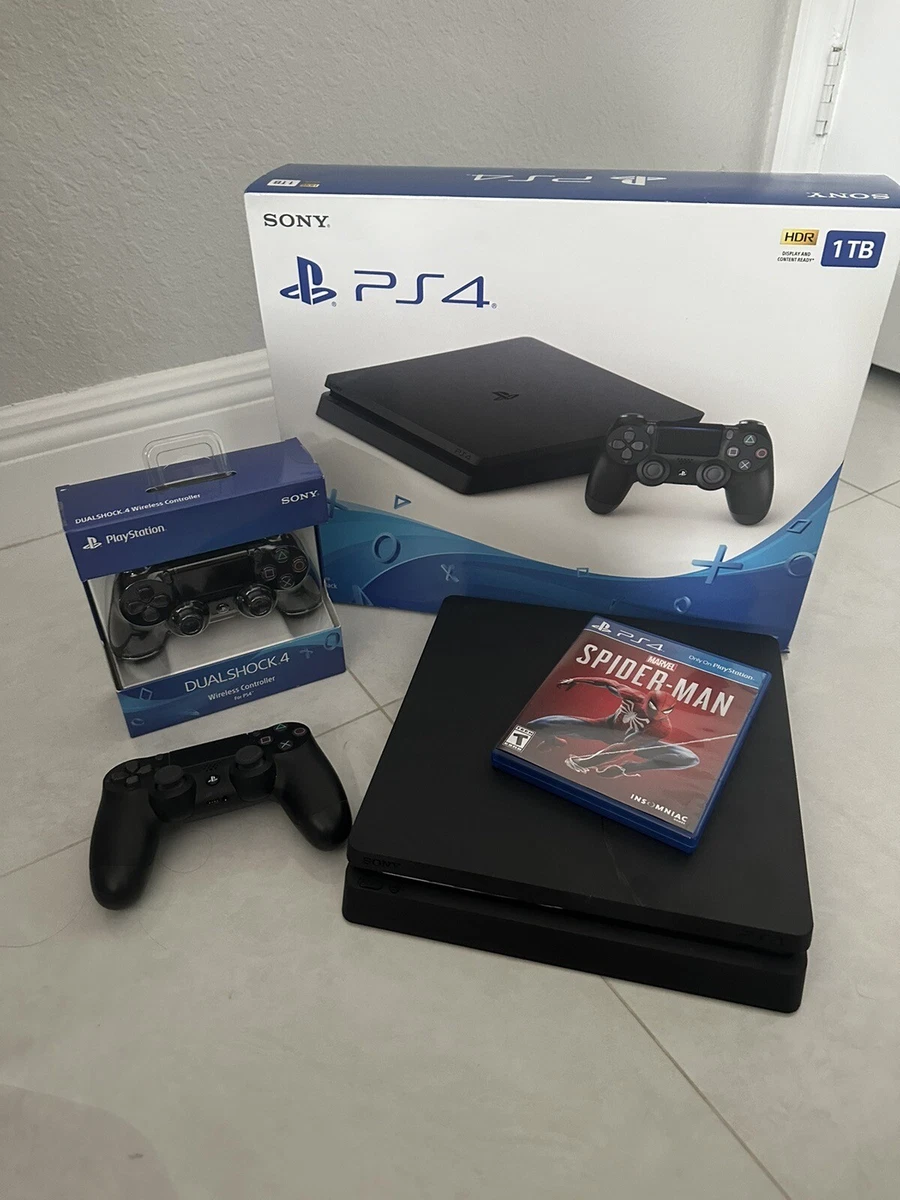 Sony PlayStation 4 Slim Black 1 TB Video Game Consoles for sale | eBay