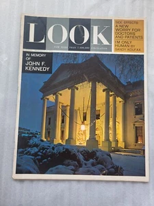 LOOK Magazine - December 31 1963  - In Memory of JFK Kennedy - no label - Picture 1 of 3