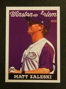 2019 Choice, Winston-Salem Dash, Pitching Coach - MATT ZALESKI