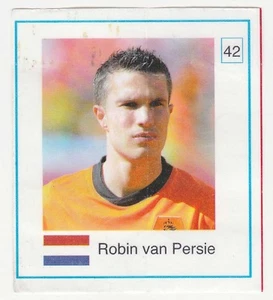 Portugese Gorila gum Football Wax Wrapper 2014 #42 Robin Van Persie Holland - Picture 1 of 1