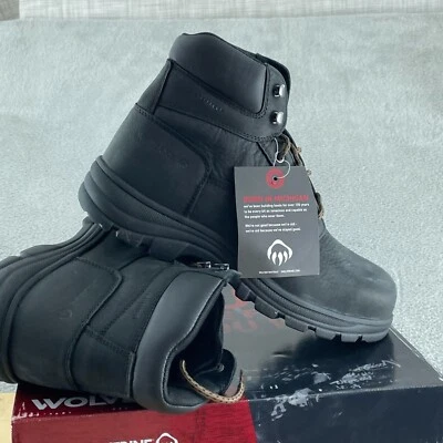 Wolverine Carlsbad Women's 6" Waterproof Steel Toe Construction Boot 11 NWB S163 - Image 1 of 4