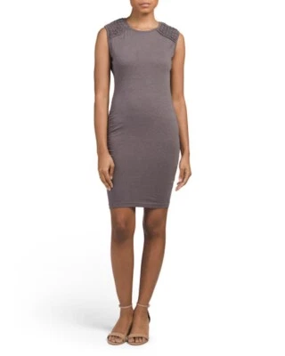 Vestido corto gris Pam & Gela talla P (XS) S o M Foto 1 de 2