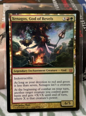 Magic The Gathering Foil Xenagos, God of Revels - Image 1 of 2
