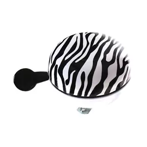 Ding Dong Fahrrad Glocke Zebra - Design Ø 80 mm Fahrradklingel - Bild 1 von 2