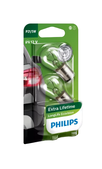 P21 PH-12499LLECOB2 12V 21/5W BAY15d PHILIPS Halogen