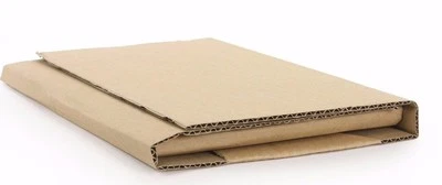 WEPACK Buchverpackungen Umkarton WICKELKARTON DIN A4 350x235x130mm Innenmaß BRAUN NEU