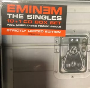 Eminem – The Singles - 10 CDs+1 Promo+Poster BoxSet Ltd Ed - SEALED MINT NEW - Imagen 1 de 5