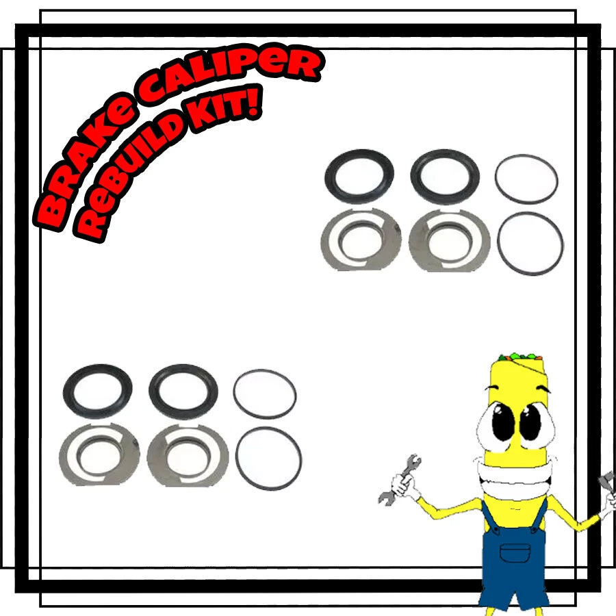 Front Disc Brake Caliper Rebuild Repair Kit for Mercedes-Benz 280C 1973-1976 - Image 1 of 1