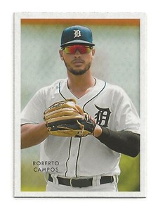 ROBERTO CAMPOS 2022 Topps Heritage Minor 1973 Topps 1953 Reprint Insert RPA-5