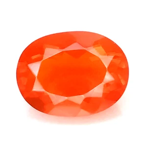 1.955CTS ORANGE NATURAL FIRE OPAL OVAL CUT LOOSE GEMSTONES SEE VIDEO - Picture 1 of 3