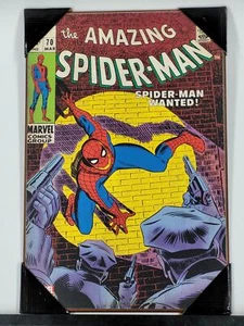 Marvel Heroes Spider-Man Wood Wall Art For Game Room Home Decoration - Picture 1 of 1