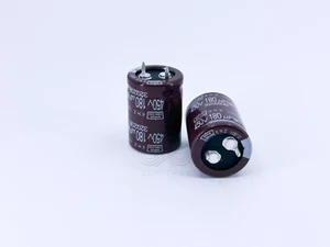 2X EKMZ451VSN181MP30S Chemi-Con 180uF 450V 22x30 Electrolytic Snap-in Capacitor - Picture 1 of 4
